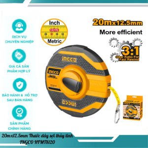 Thước dây sợi thủy tinh Ingco HFMT8130