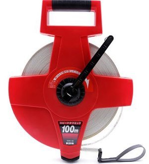 Thước dây sợi thủy tinh KDS SGR12-100CF - 100m