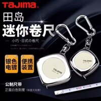 Thước dây TAJIMA, thước dây thép, thước dây mini, thước đo gia đình nhỏ 1.2m 3m hộp, móc khóa di động HLJR