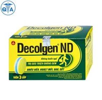 Thuốc Decolgen ND – Trị các triệu chứng cảm cúm, đau, sốt