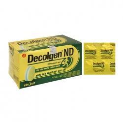 Thuốc Decolgen ND trị sổ mũi, sốt và đau đầu cho trẻ em (25 vỉ x 4 viên/hộp)