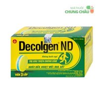 Thuốc Decolgen ND United: Giảm nhanh triệu chứng cảm mà không gây buồn ngủ