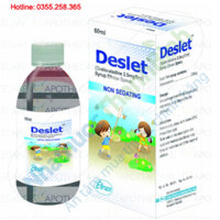 Thuốc Deslet Desloratadine 30mg/60ml chống dị ứng