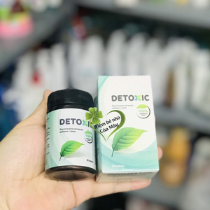 Thuốc Detoxic viên uống tiêu diệt ký sinh trùng hiệu quả