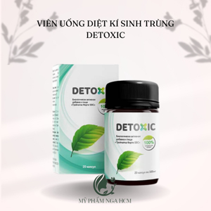 Thuốc Detoxic viên uống tiêu diệt ký sinh trùng hiệu quả