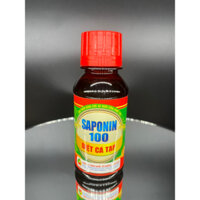 Thuốc diệt cá tạp SAPONIN 100 VIP- Chai 100ml