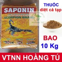 Thuốc Diệt cá tạp Saponin Bao 10kg ( Sản phẩm dùng trong thủy sản)