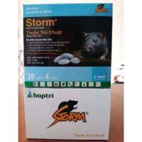 Thuốc diệt chuột Storm hộp 20 gói× 4 viên
