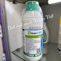 Thuốc diệt côn trùng ruồi, muỗi, kiến, gián... ICON 2.5CS ( chai 1 lít) - hàng Syngenta
