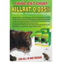 Thuoc diet khuan Mẹo diệt mối May duoi chuot con trung Thuốc diệt chuột Killrat 0.005% ( hộp 100gr ) [bonus]