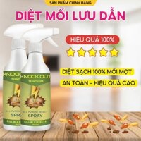 Thuốc Diệt Mối Mọt KNOCK OUT Siêu Mạnh 500ML Diệt Mối Tận Gốc, Diệt Mối Mọt Gỗ, Tường, Tủ Bếp Sàn Gỗ An Toàn Hiệu QUả