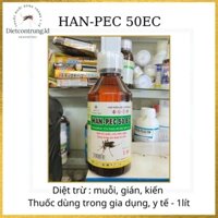 Thuốc diệt muỗi HAN - PEC 50EC (1 lít) - diệt các lại côn trùng, muỗi gây bệnh '