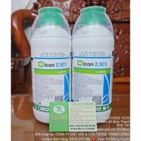 Thuốc diệt muỗi không mùi ICON 2,5CS 1lít chính hãng Syngenta xuất xứ Bỉ