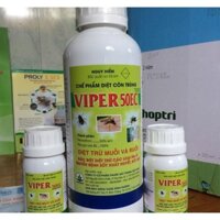 Thuốc Diệt Muỗi - Ruồi - Kiến - Gián Viper 50EC - Chai 1 Lít - Hiệu Quả Cao