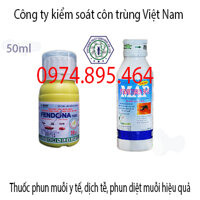 Thuốc diệt muỗi y tế, phun trị muỗi tại nhà hiệu quả, an toàn