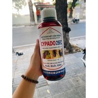Th.uốc diệt ruồi muỗi dùng trong gia dụng, y tế CYPADO 25EC - chai 1 lít