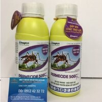 Thuốc diệt trừ muỗi truyền bệnh sốt xuất huyết PERMECIDE 50EC ( chai 1 lít)