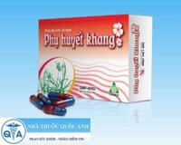 Thuốc điều kinh – bổ huyết Phụ Huyết Khang (Hộp 5 Vỉ X 10 Viên)