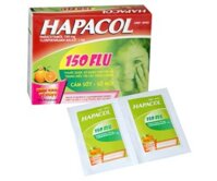 Thuốc điều trị cảm sốt, sổ mũi cho trẻ em Hapacol 150 Flu (24 gói/hộp)