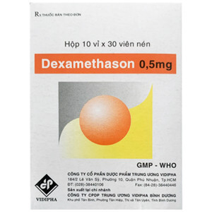 Thuốc điều trị hen Dexamethason 0,5