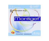 Thuốc điều trị hen suyễn trẻ em Montiget 4mg (14 gói/hộp)