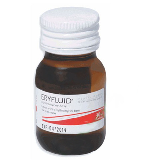 Thuốc điều trị mụn mủ viêm Eryfluid
