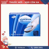 Thuốc điều trị rối loạn cương dương Viagra 50mg | Hộp 4 viên