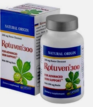 Thuốc điều trị suy giãn tĩnh mạch Rotuven 300