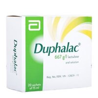 Thuốc điều trị táo bón Duphalac 667g/l (15ml/gói)