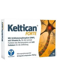 Thuốc Điều Trị Thoái Hóa Cột Sống, Thoát Vị Đĩa Đệm Keltican Forte, 40 Viên Nang