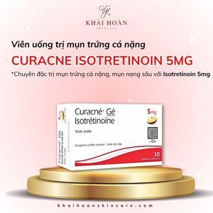 Thuốc điều trị trứng cá nặng Curacne 5mg