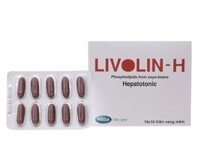 Thuốc điều trị viêm gan Livolin-H (10 vỉ x 10 viên/hộp)