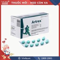 Thuốc điều trị viêm, thoái hóa khớp Artrex | Hộp 6 vỉ x 10 viên