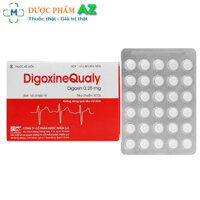 Thuốc Digoxine Qualy 0,25 mg – Hộp 30 viên – Thuốc điều trị bệnh tim mạch hiệu quả