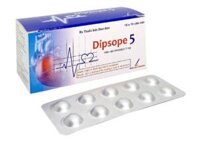 Thuốc Dipsope 5 (Amlodipin) – Điều trị tăng huyết áp vô căn (Hộp 100 viên)