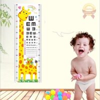 Thước đo chiều cao cho bé, decal dán tường - DC11
