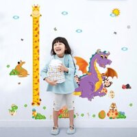Thước Đo Chiều Cao Dán Tường cho Bé Hình Con Vật Đáng Yêu - Lalala Baby  - Hươu cao cổ