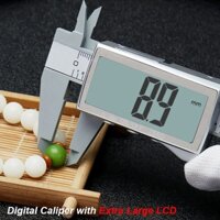 Thước Đo Điện Tử Màn Hình LCD Kỹ Thuật Số 6-Inch 150mm Chuyên Dụng