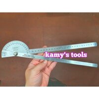 Thước Đo Góc 180 Độ Được Làm Từ Thép Không Gỉ Cmart Model D0025