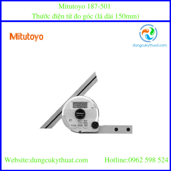 Thước đo góc điện tử Mitutoyo 187-501