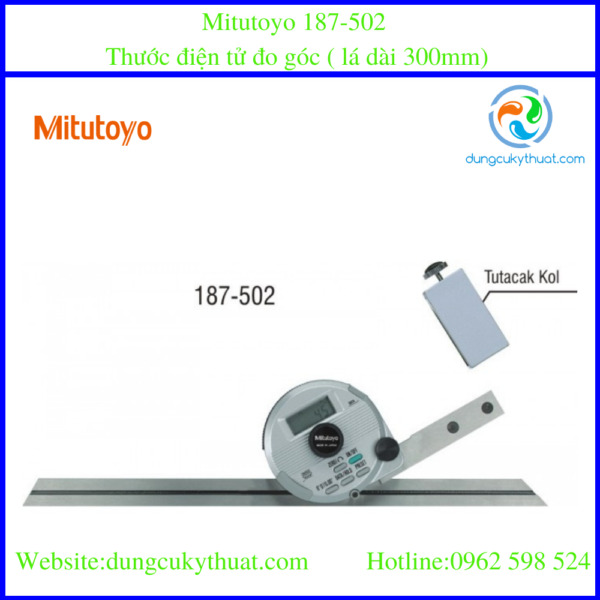 Thước đo góc điện tử vạn năng Mitutoyo 187-502