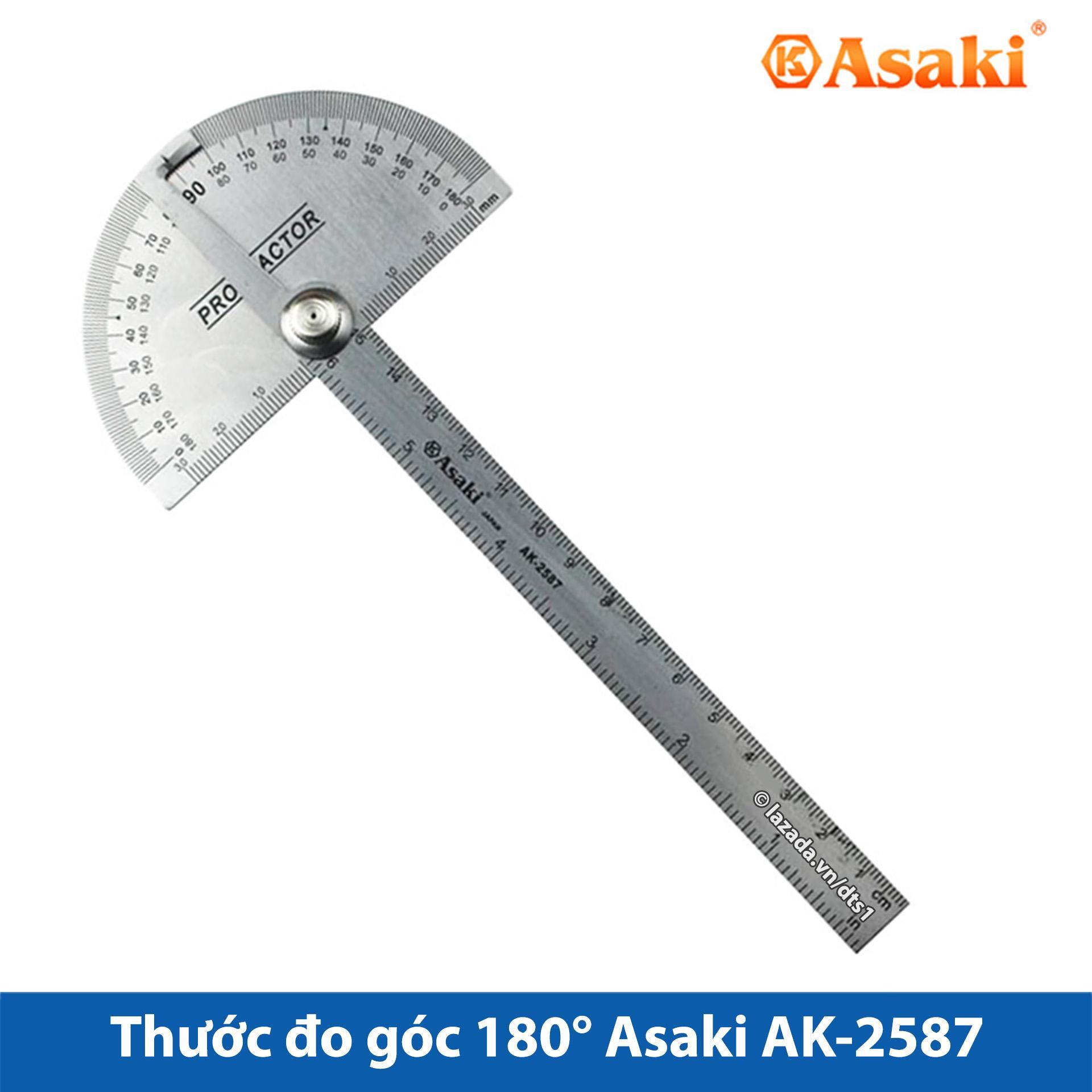 Thước đo góc độ Asaki AK2587