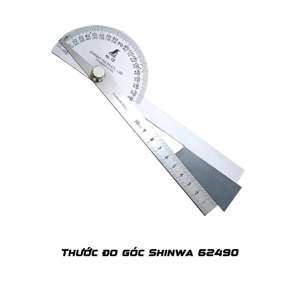Thước đo góc Shinwa 62490, 100mm