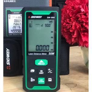 Thước đo khoảng cách bằng tia laser SNDWAY SW-50G (tia xanh 50m)