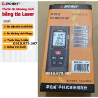 Thước Đo Khoảng Cách bằng tia Laser SNDWAY SW-G4S 40m