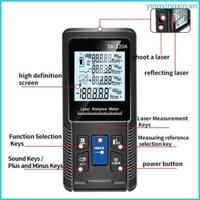 Thước đo khoảng cách băng YIN Lasers Thước đo khoảng cách cầm tay Máy đo khoảng cách thông minh