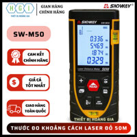 Thước đo khoảng cách laser tia đỏ SNDWAY SW-M50