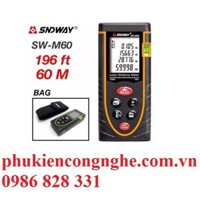Thước đo khoảng cách laser SNDWAY SW-M50 phạm vi đo 50m