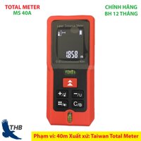 Thước đo khoảng cách Laser Thước đo chiều dài Laser MS40A Độ chính xác cao đo tối đa 40m bảo hành 12 tháng