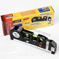 Thước đo laser LV03 Fixit đa năng cân bằng nước thiết kế dây rút dài 2.5m kèm 3 pin LR44